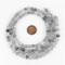 The Bead Chest Matte Round Cloudy Quartz Beads (6mm): Organic Gemstone Round Spherical Energy Stone Healing Power Crystal for Jewelry Bracelet Mala Necklace Making
